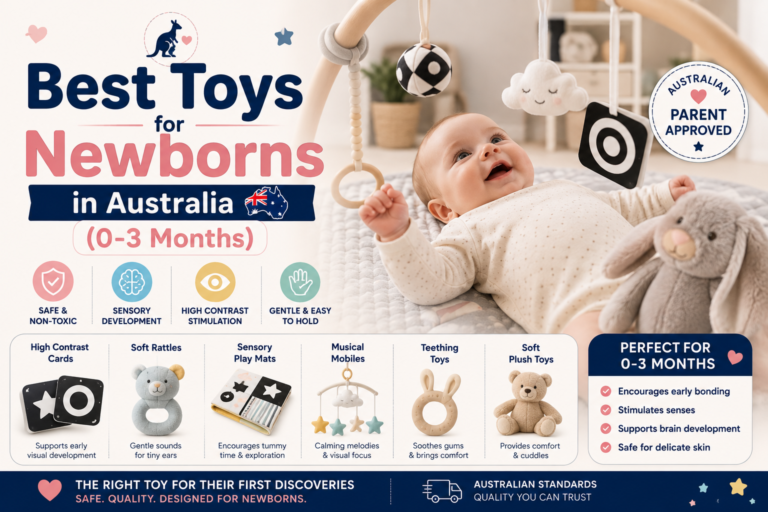 Best Toys for Babies 3–6 Months Old (Australian Guide)