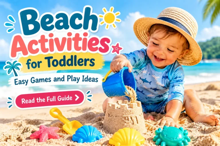 beach activities for toddlers
