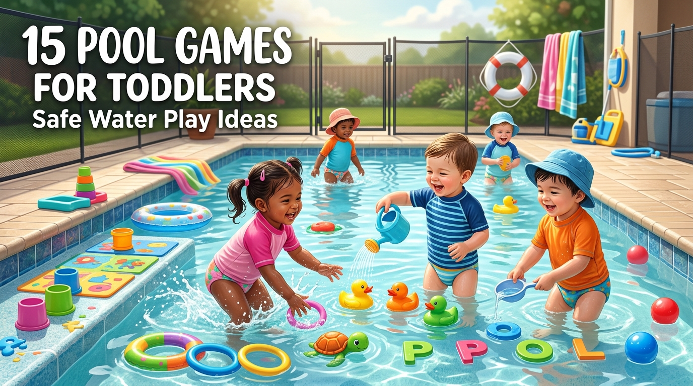 15 Pool Games for Toddlers: Safe Water Play Ideas