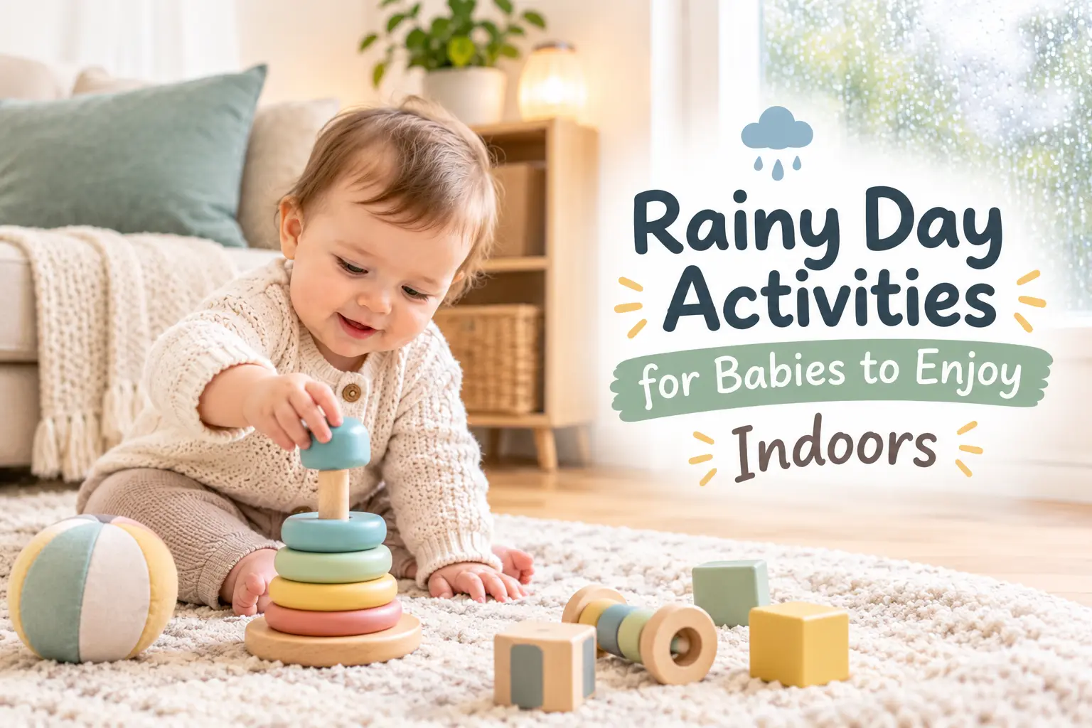 Rainy Day Activities for Babies to Enjoy Indoors